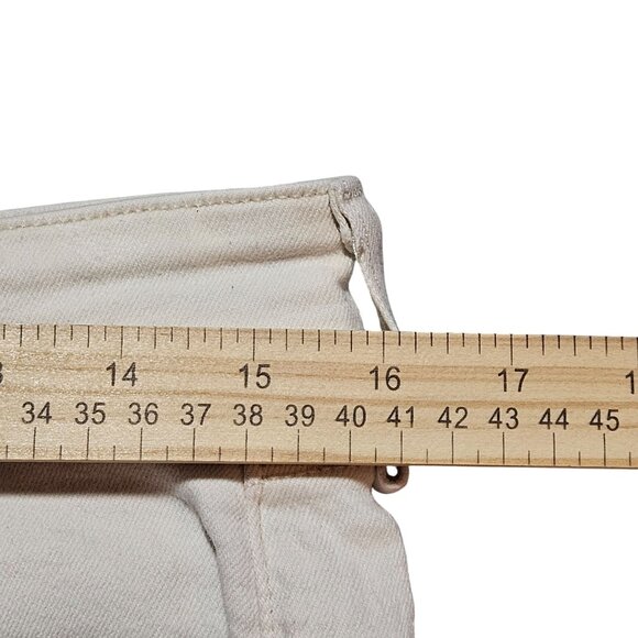 Rag & Bone Women's Ecru Cate Mid Rise Skinny Jeans Size 30 Cotton/Elastane Blend - Picture 12 of 16